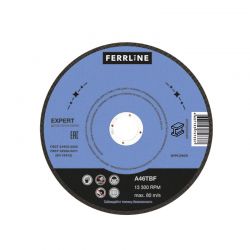 Круг отрезной по металлу FerrLine Expert 230 х 3 х 22,2 мм A46TBF